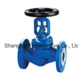 DIN Standard Cast Iron China Bellows Globe Valve (WJ41H)